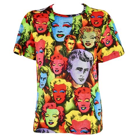 versace marlyn monroet shirt|Versace shirts online.